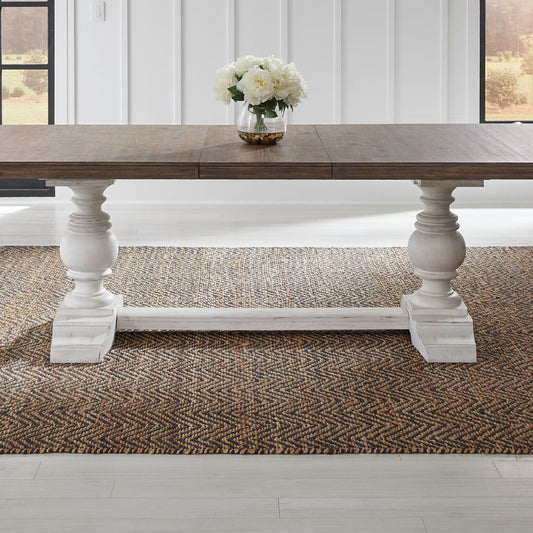River Place - Trestle Table Base - White