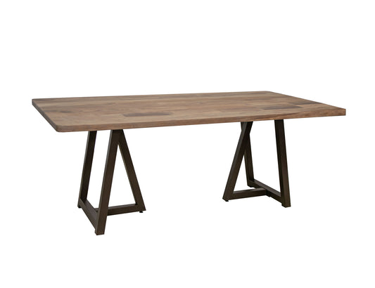 Natural Parota - Table Base - Brown Cappuccino