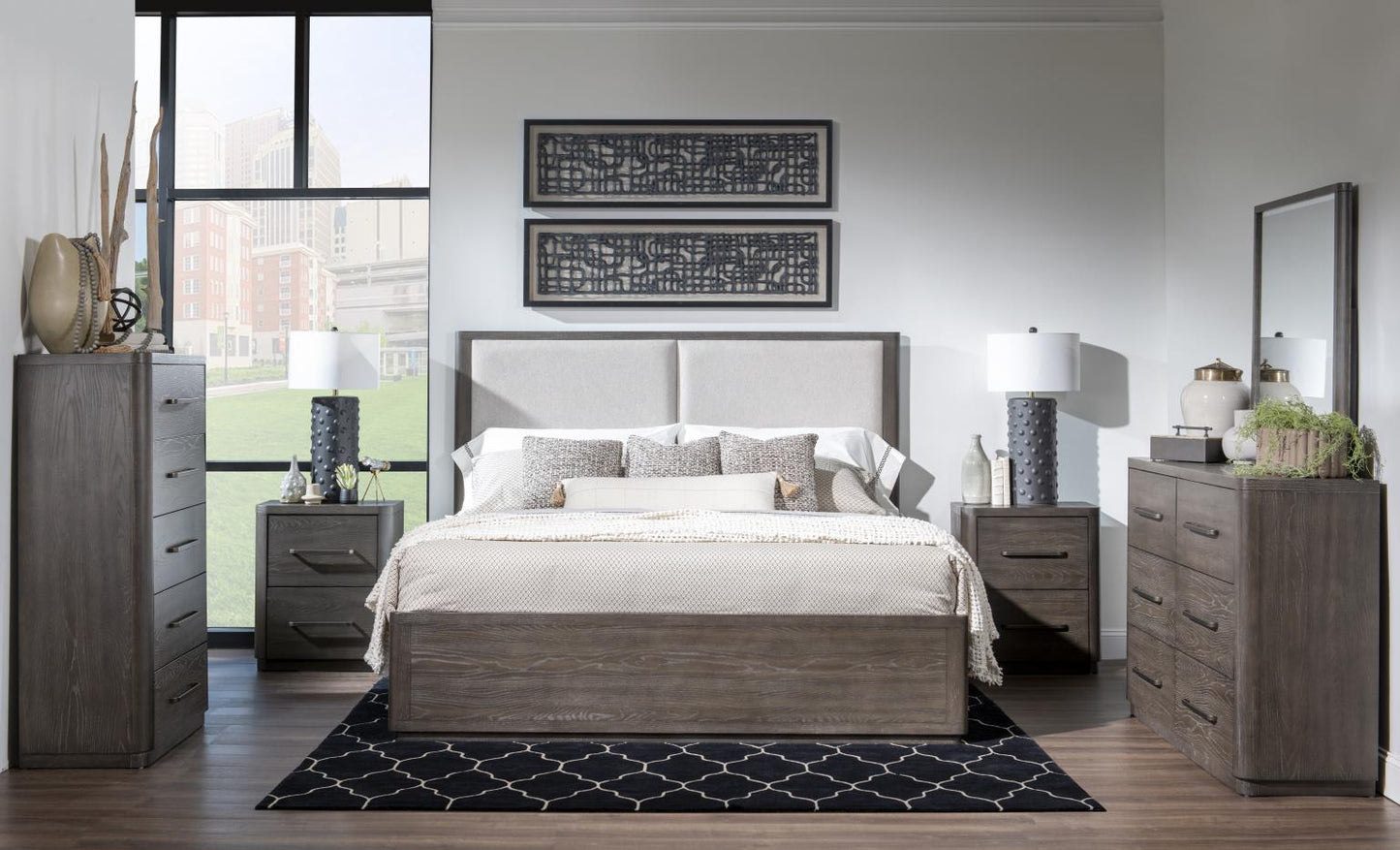 Horizons - King Panel Footboard - Deep Sable