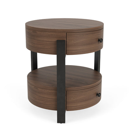 Nova - End Table - Nouveau Walnut