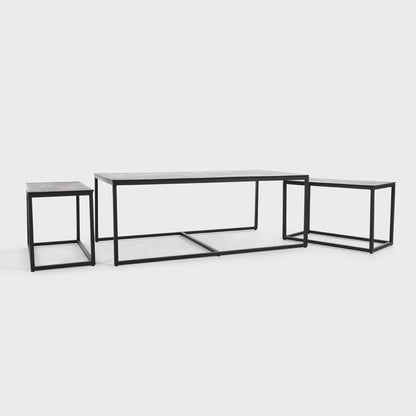 Buckley - Coffee Table (Set of 3) - Dark Antique