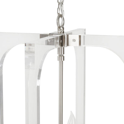 Ellison - Chandelier - Clear/Nickel