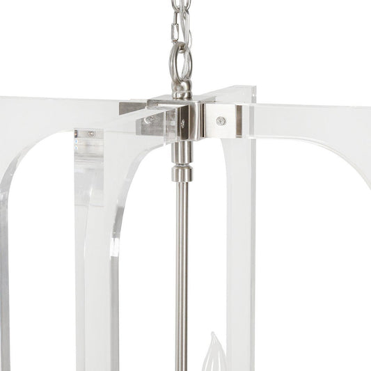 Ellison - Chandelier - Clear/Nickel
