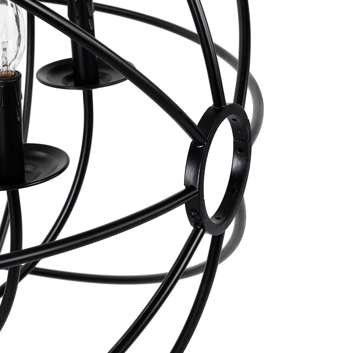 Derince - Iron Chandelier