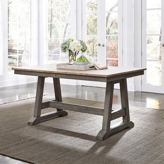 Lindsey Farm - Trestle Table Top - Dark Gray
