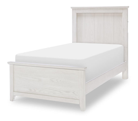 Ashton - Twin Panel Footboard - Bleached Linen