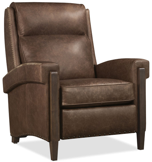 Whitton - Power Recliner With Power Headrest - Brown