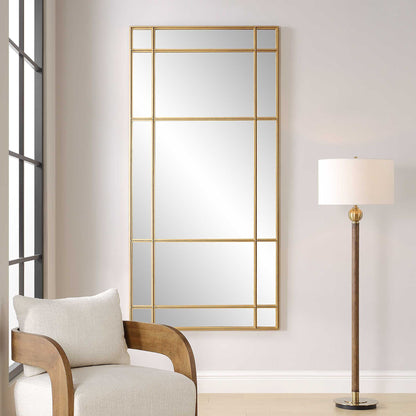 Spurgeon - Gold Window Mirror