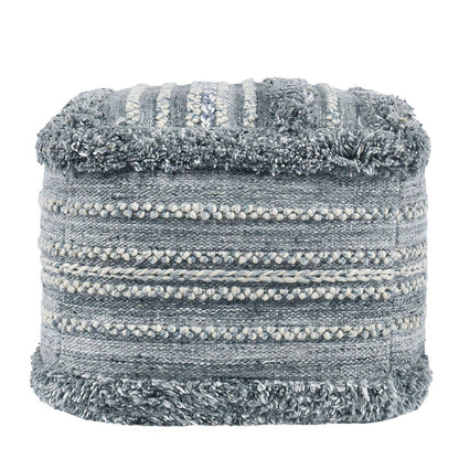 Poufs - Performance Elko Pouf - Blue Multi