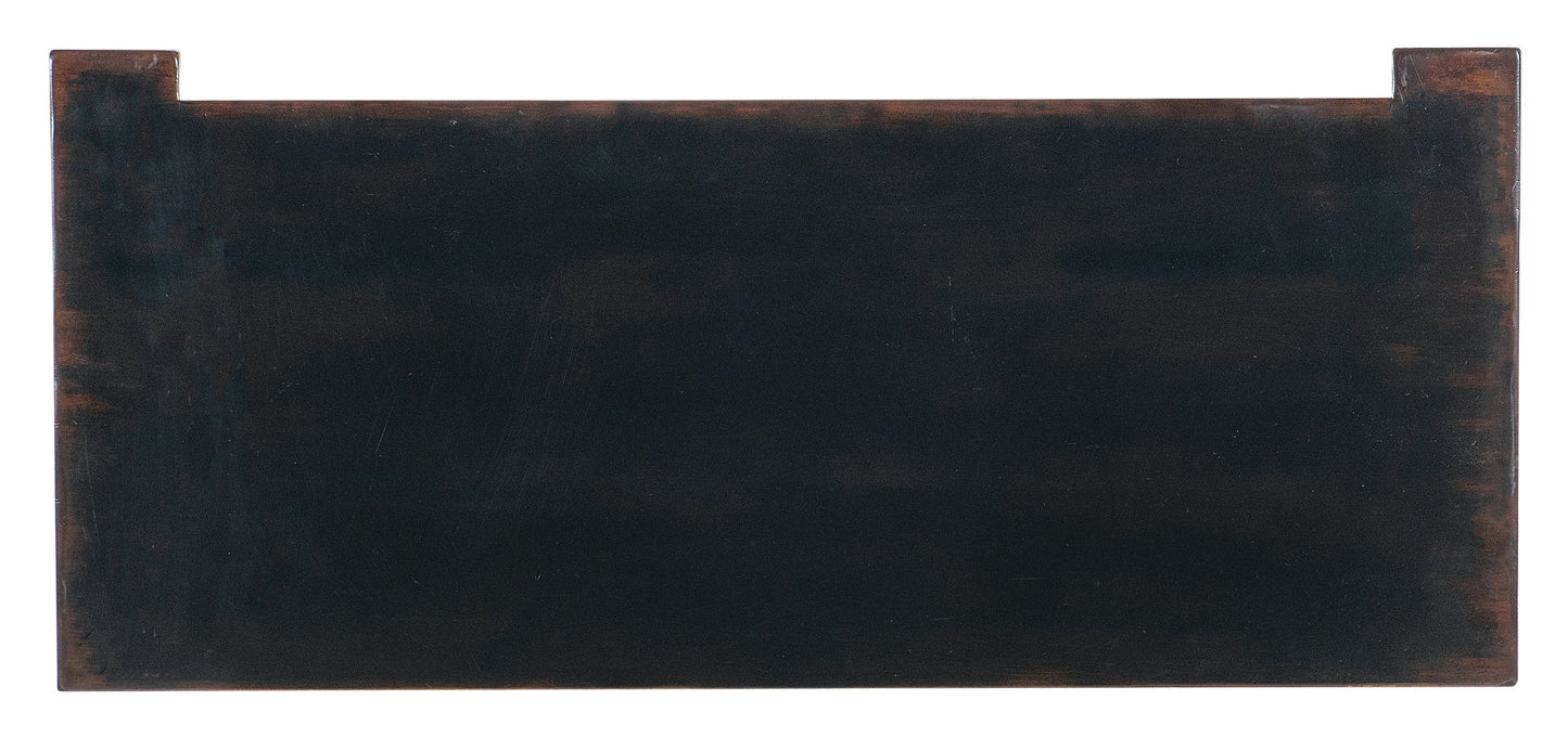 Charleston - Three Drawer Chest, Armoire Base - Black