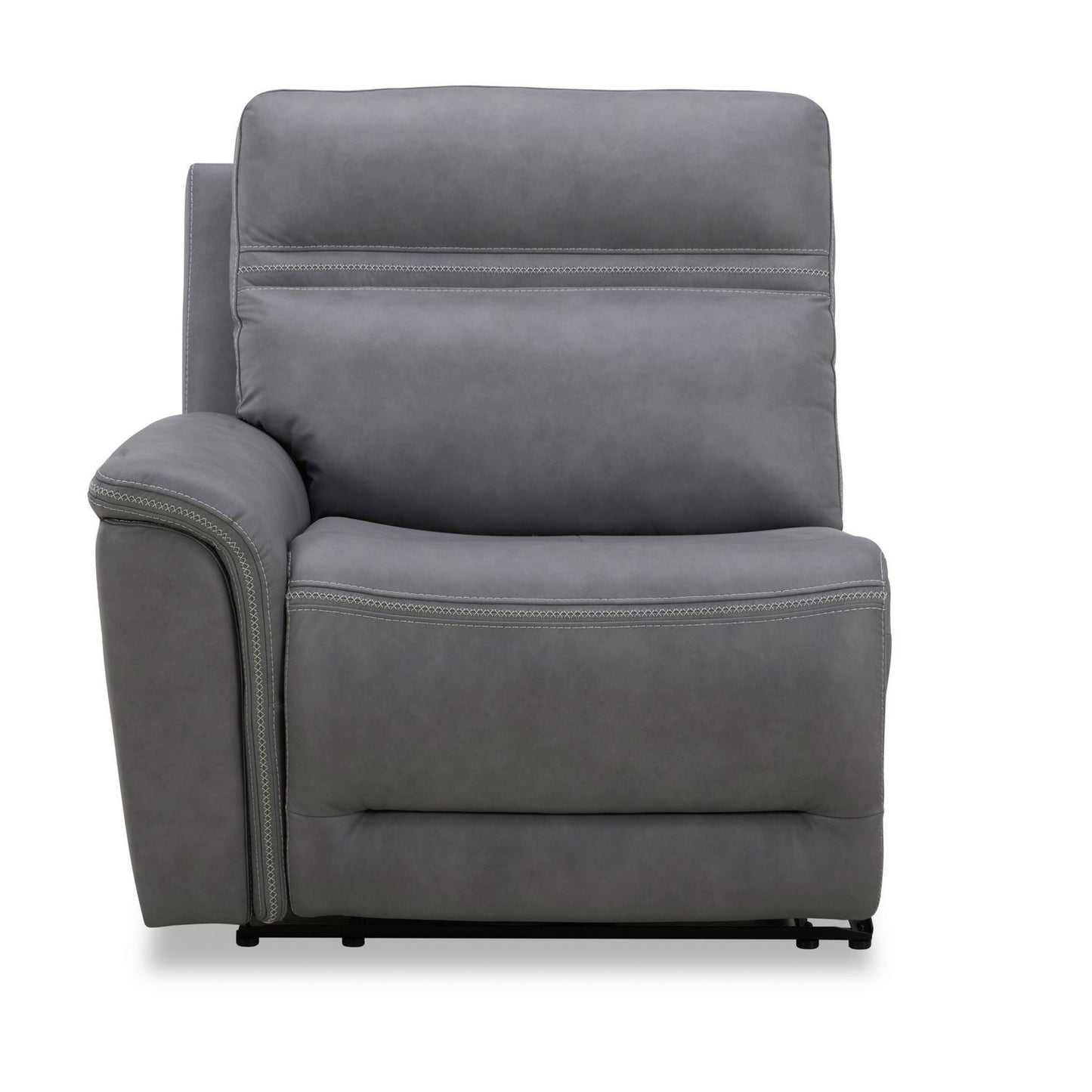 Cooper - L Arm Recliner P3 & ZG - Blue Gray - Gray