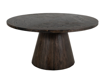 Balam - Round Table Top - Oil Black