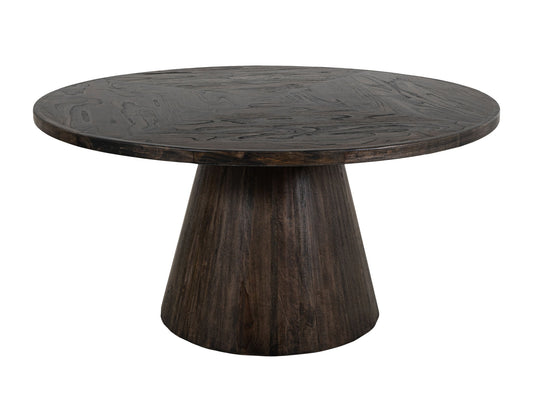 Balam - Round Table Top - Oil Black