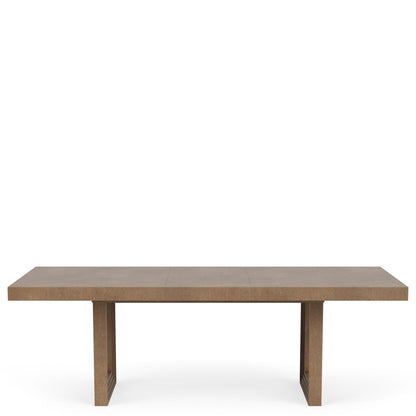 Cascade - Rectangular Dining Table Base - Casual Mink