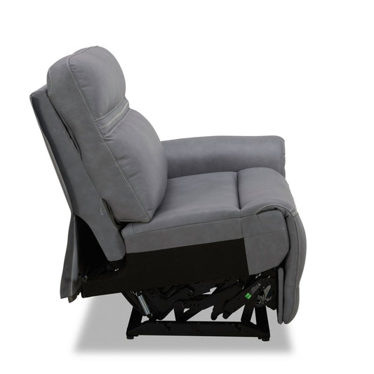 Cooper - R Arm Recliner P3 & ZG - Blue Gray - Gray