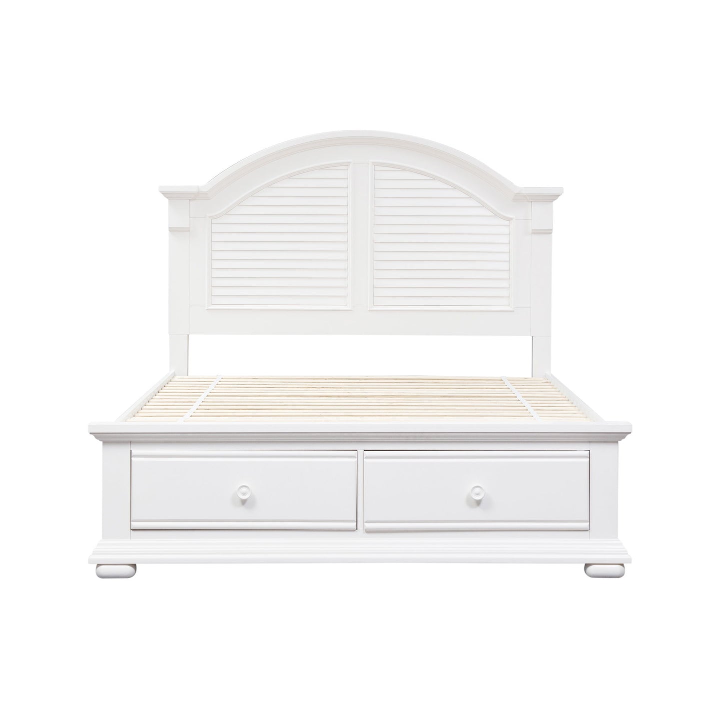 Summer House - Queen Storage Footboard - White