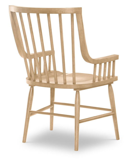 XXX's And OOO's - Windsor Arm Chair (Set of 2) - Amber