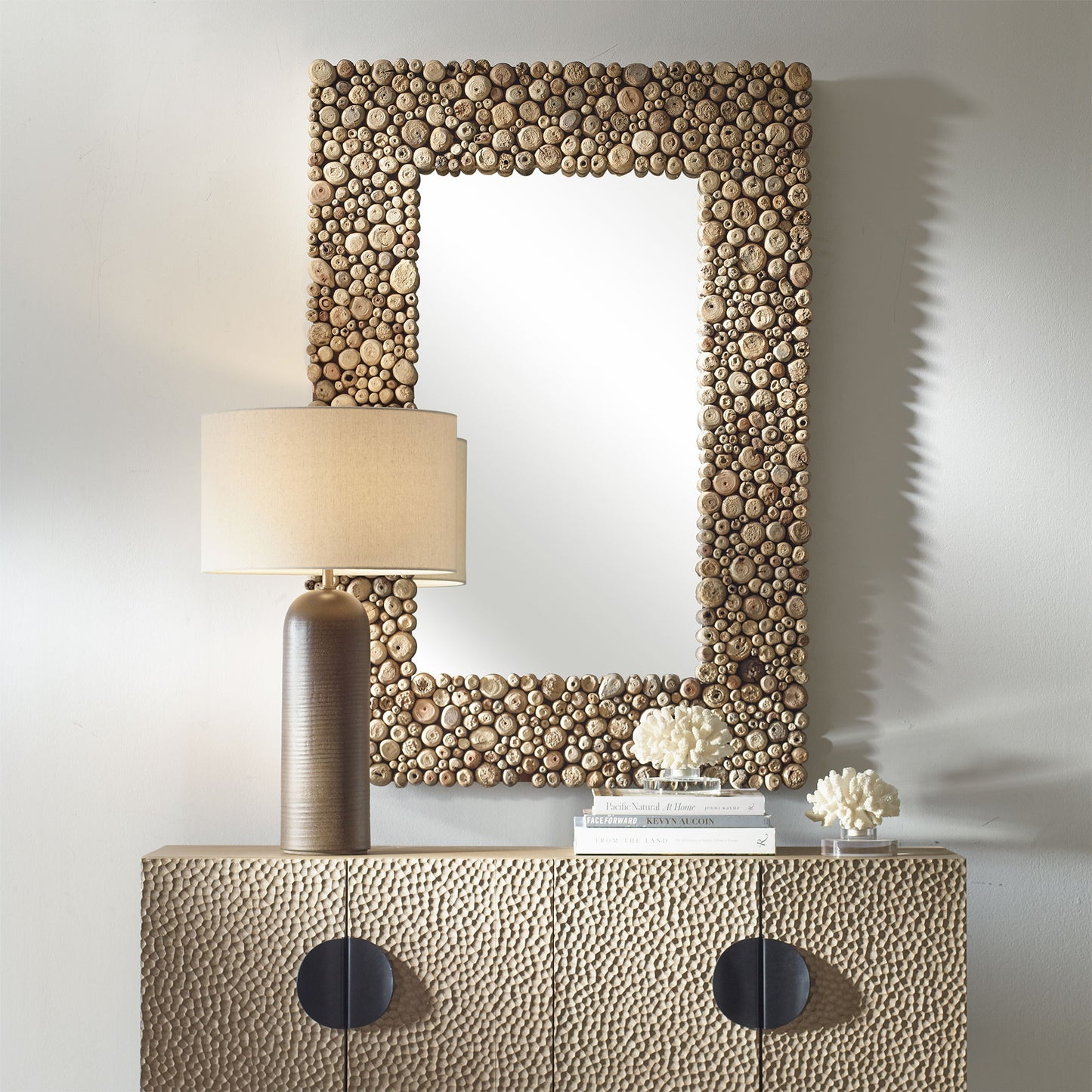 Timberwood - Rectangular Mirror - Light Brown
