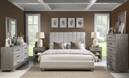 Artesia - Queen / King Side Rails - Smokey Taupe