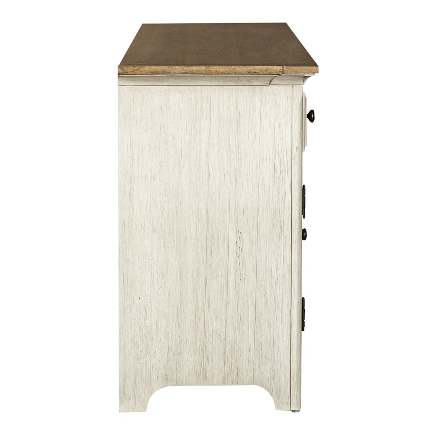 Farmhouse Reimagined - Entertainment 72" TV Stand - White