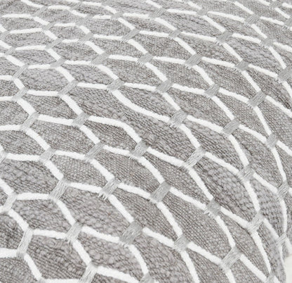 Intrigue - IN Neville Pillow - Gray