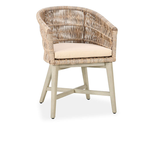 Collins - Outdoor Dining Chair - Natural / Sand