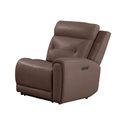 Beckham - R Arm Recliner P2 & ZG - Brown