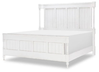 Vintage Market - Queen Shelter Headboard - Picket Fence