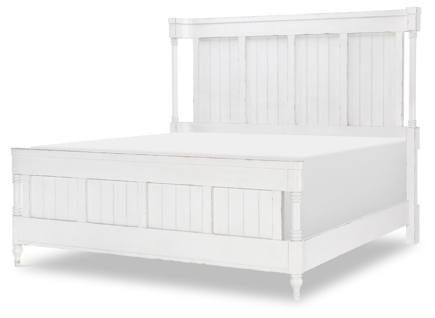 Vintage Market - Shelter Bed Side Rails Twin / Full - White