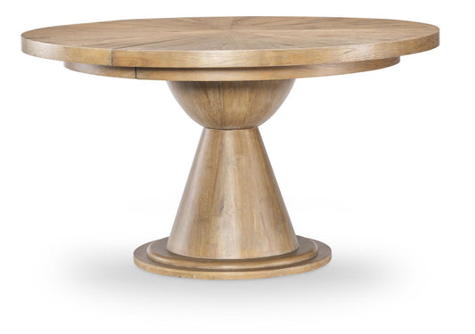 Torrance - Round Dining Table Top - Aged Driftwood