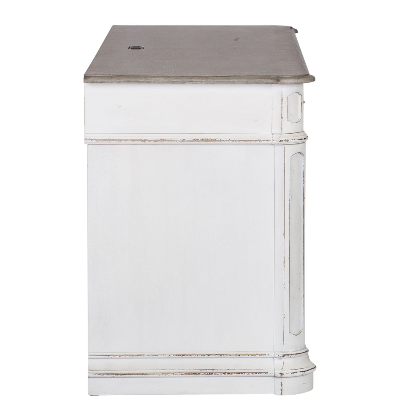 Magnolia Manor - Jr Executive Credenza Top - White