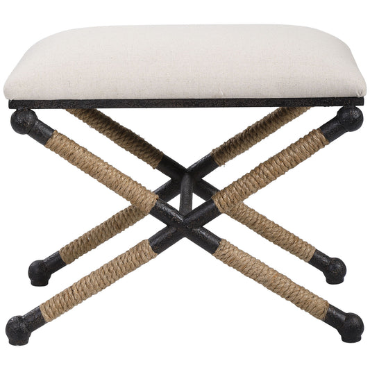 Firth - Small Bench - White