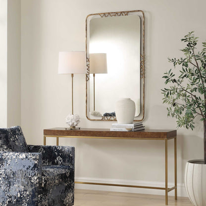 Tahoma - Mirror - Antiqued Gold