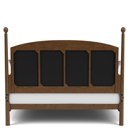 Calhoun - King Upholstered Headboard - Whiskey Oak