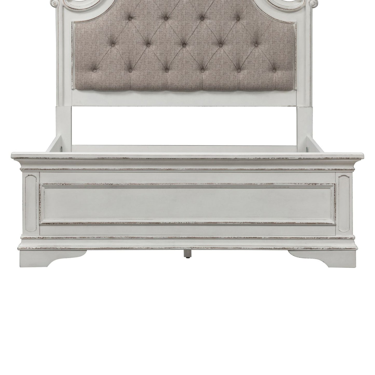 Magnolia Manor - Full Panel Footboard - Antique White