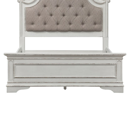 Magnolia Manor - Full Panel Footboard - Antique White