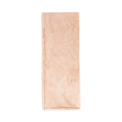 Throws - 50" x 70" Taiga Throw - Faux Fur Peach