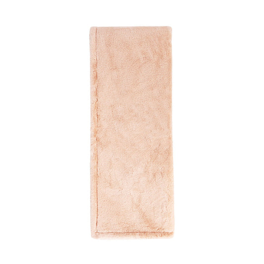 Throws - 50" x 70" Taiga Throw - Faux Fur Peach