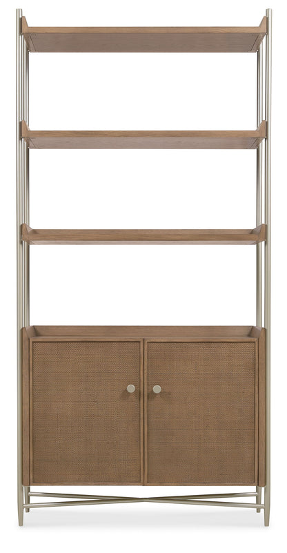 Sonnet - Sonnet Bookcase - Dark Gray