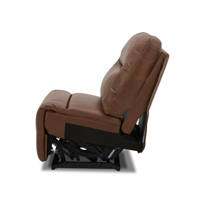 Cameron - Armless Recliner P3 & ZG - Dakota Saddle
