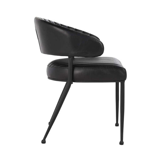 Umbria - Dining Chair - Midnight Raven