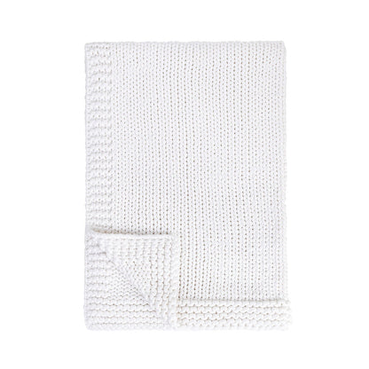 Throws - 50" x 70" Throw - Dyne White