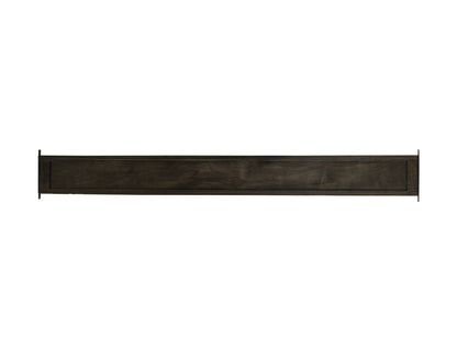 Teak - King Platform - Oil Black