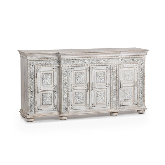 Arish - 4 Door Breakfront Cabinet - Heritage Cream
