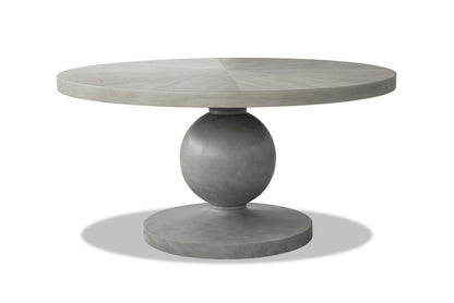 Staycation - Round Pedestal Table Top - Driftwood