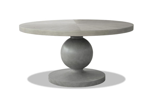 Staycation - Round Pedestal Table Top - Driftwood