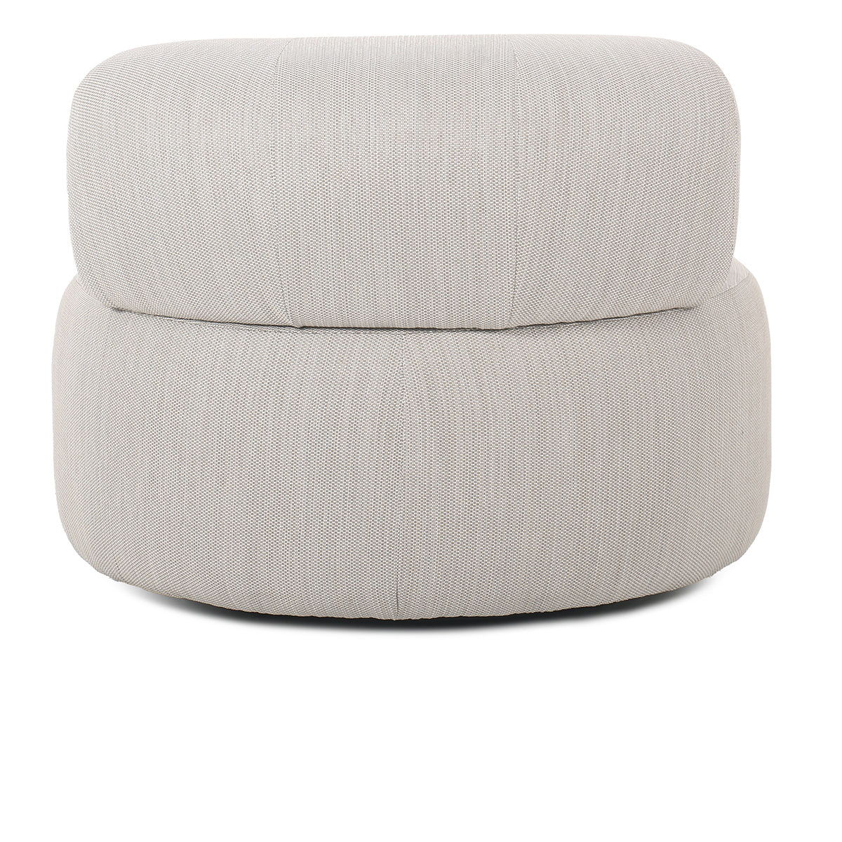 Ellis - Outdoor Swivel Lounge Chair - Light Gray