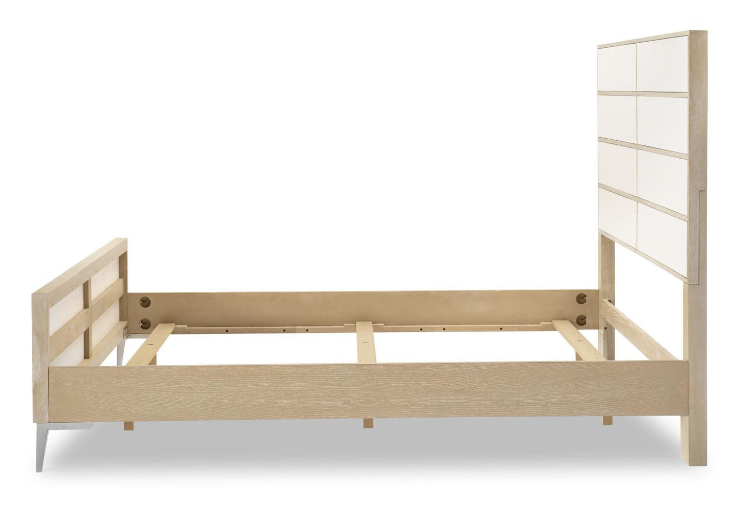 Biscayne - King / California King Rattan Panel Headboard - Malabar With Alabaster Fronts