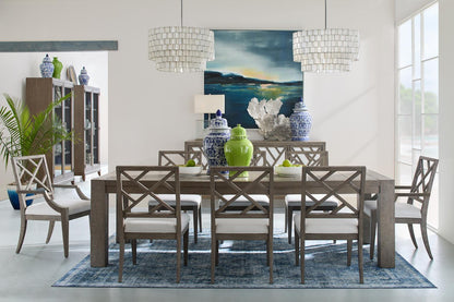 Staycation - Round Pedestal Table Top - Driftwood