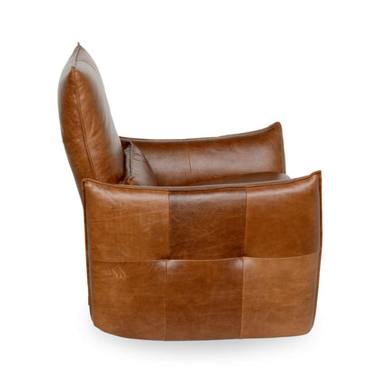 Amsterdam - Leather Power Recliner - Kona Brown